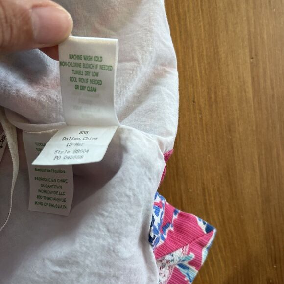 Lilly Pulitzer Women's Top 6 Annabelle Top Capri Pink Samba Sleeveless Preppy - Picture 13 of 15